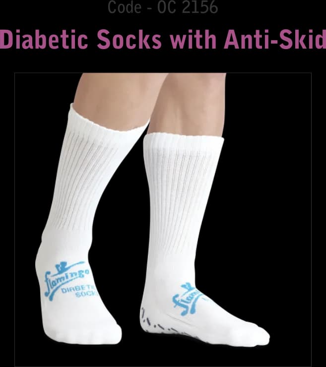 Diabetic Socks with Anti-Skid