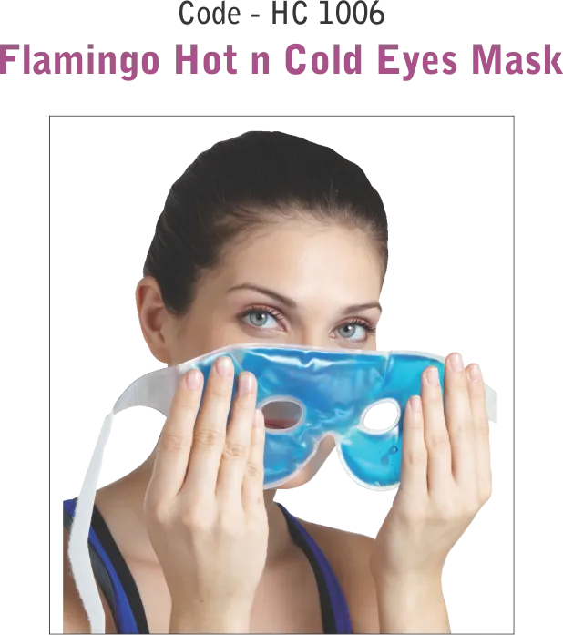 Flamingo Hot n Cold Eyes Mask