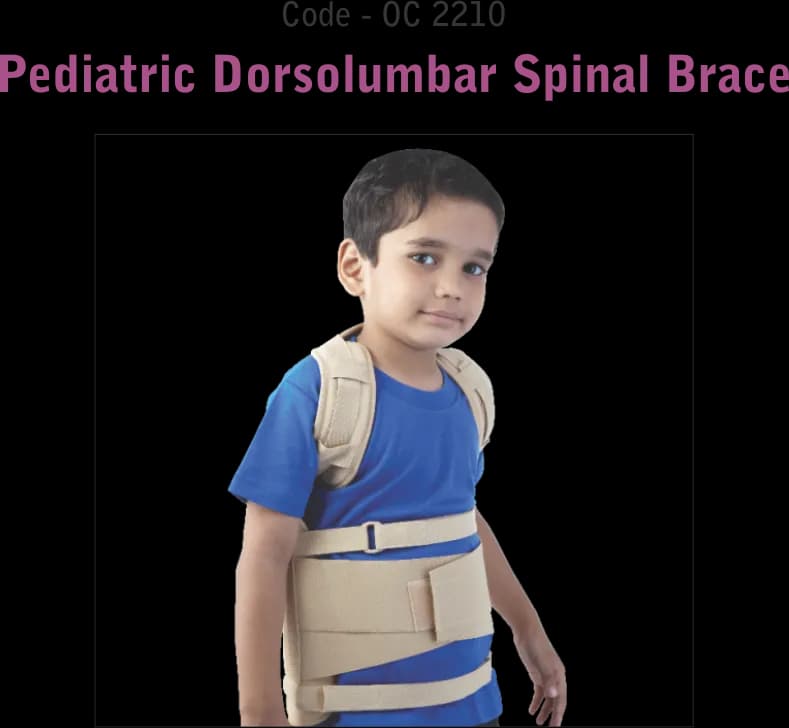 Pediatric Dorso Spinal Brace